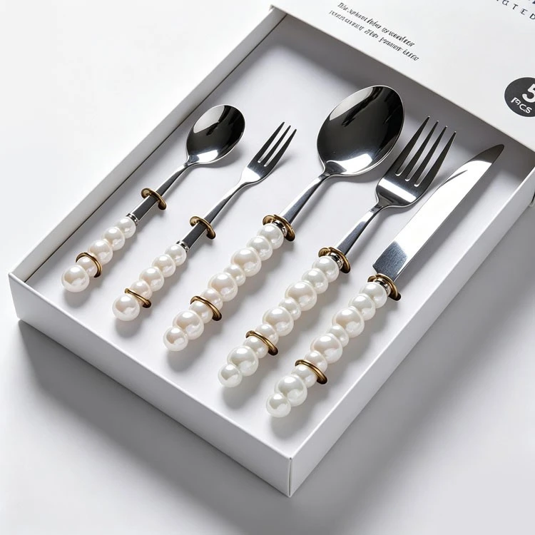 Ceramic Handle Cutlery Set factory