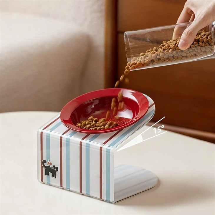 elevated dog bowl holder 5